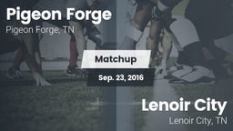 Matchup: Pigeon Forge High Sc vs. Lenoir City  2016