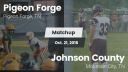 Matchup: Pigeon Forge High Sc vs. Johnson County  2016