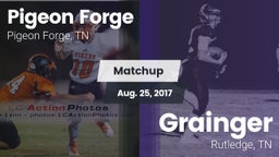 Matchup: Pigeon Forge High Sc vs. Grainger  2017