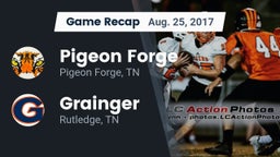 Recap: Pigeon Forge  vs. Grainger  2017