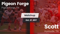 Matchup: Pigeon Forge High Sc vs. Scott  2017