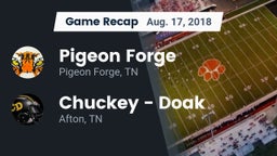Recap: Pigeon Forge  vs. Chuckey - Doak  2018