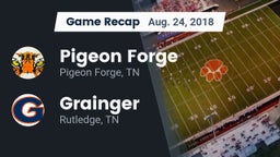 Recap: Pigeon Forge  vs. Grainger  2018