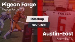 Matchup: Pigeon Forge High Sc vs. Austin-East  2018