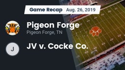 Recap: Pigeon Forge  vs. JV v. Cocke Co. 2019