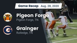 Recap: Pigeon Forge  vs. Grainger  2020