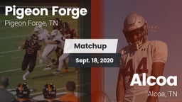 Matchup: Pigeon Forge High Sc vs. Alcoa  2020