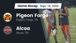 Recap: Pigeon Forge  vs. Alcoa  2020