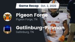 Recap: Pigeon Forge  vs. Gatlinburg-Pittman  2020