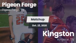 Matchup: Pigeon Forge High Sc vs. Kingston  2020