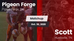 Matchup: Pigeon Forge High Sc vs. Scott  2020