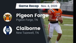 Recap: Pigeon Forge  vs. Claiborne  2020