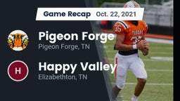 Recap: Pigeon Forge  vs. Happy Valley   2021