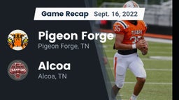 Recap: Pigeon Forge  vs. Alcoa  2022