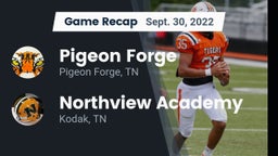 Recap: Pigeon Forge  vs. Northview Academy 2022