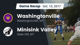 Recap: Washingtonville  vs. Minisink Valley  2017