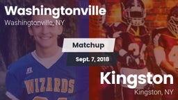 Matchup: Washingtonville vs. Kingston  2018