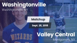 Matchup: Washingtonville vs. Valley Central  2018