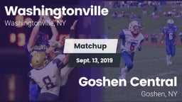 Matchup: Washingtonville vs. Goshen Central  2019
