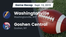 Recap: Washingtonville  vs. Goshen Central  2019