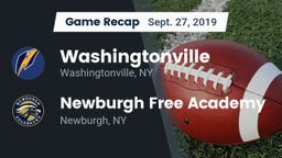 Recap: Washingtonville  vs. Newburgh Free Academy  2019