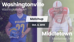 Matchup: Washingtonville vs. Middletown  2019