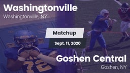 Matchup: Washingtonville vs. Goshen Central  2020