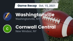 Recap: Washingtonville  vs. Cornwall Central  2021