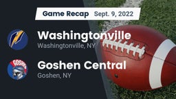 Recap: Washingtonville  vs. Goshen Central  2022