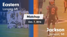 Matchup: Eastern vs. Jackson  2016