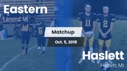 Matchup: Eastern vs. Haslett  2018
