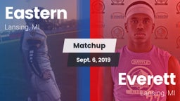 Matchup: Eastern vs. Everett  2019