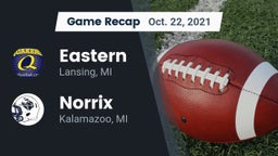 Recap: Eastern  vs. Norrix  2021