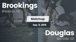 Matchup: Brookings vs. Douglas  2016
