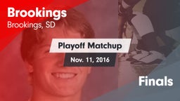 Matchup: Brookings vs. Finals 2016