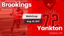 Matchup: Brookings vs. Yankton  2017