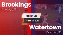 Matchup: Brookings vs. Watertown  2017