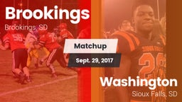 Matchup: Brookings vs. Washington  2017