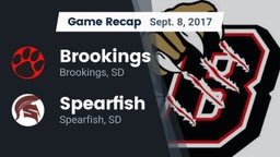 Recap: Brookings  vs. Spearfish  2017