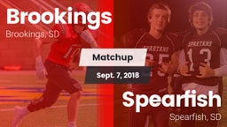 Matchup: Brookings vs. Spearfish  2018