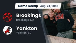 Recap: Brookings  vs. Yankton  2018