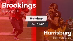 Matchup: Brookings vs. Harrisburg  2018