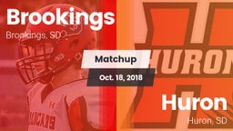 Matchup: Brookings vs. Huron  2018