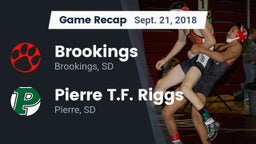 Recap: Brookings  vs. Pierre T.F. Riggs  2018