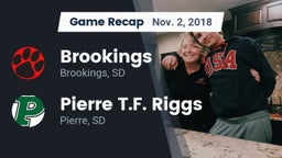 Recap: Brookings  vs. Pierre T.F. Riggs  2018