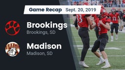 Recap: Brookings  vs. Madison  2019