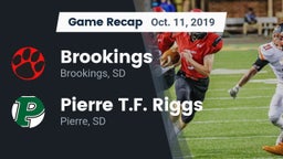 Recap: Brookings  vs. Pierre T.F. Riggs  2019