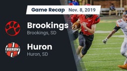 Recap: Brookings  vs. Huron  2019