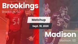 Matchup: Brookings vs. Madison  2020