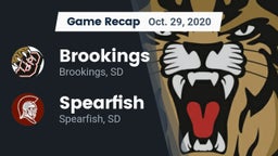 Recap: Brookings  vs. Spearfish  2020